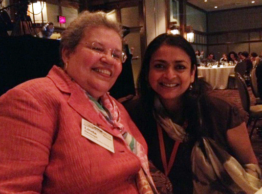 Linda Randolph and I had dinner together at a racial healing conference last week.