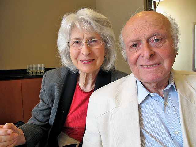 Buddy and Gerti Elias in Atlanta in 2011.