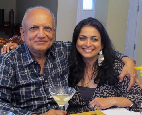 Rangakaka and me in New York, 2011.