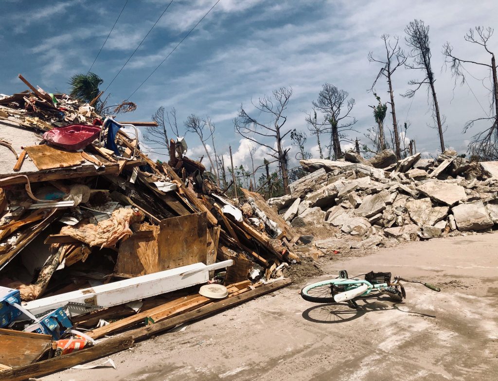 Hurricane Michael wiped out 85 percent of the homes in Mexico Beach, Florida.