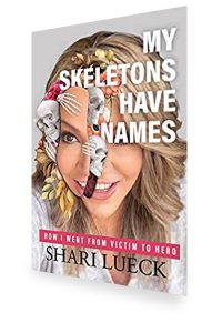 book slide my skeletons have names by shari lueck, rti publishing